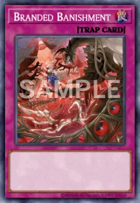 Branded Banishment, Yu-Gi-Oh! card, TRAP