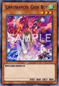 Libromancer Geek Boy, Yu-Gi-Oh! card, WIND