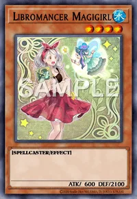 Libromancer Magigirl, Yu-Gi-Oh! card, WATER