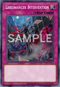 Libromancer Intervention, Yu-Gi-Oh! card, TRAP