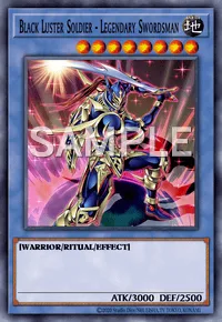 Black Luster Soldier - Legendary Swordsman, Yu-Gi-Oh! card, EARTH