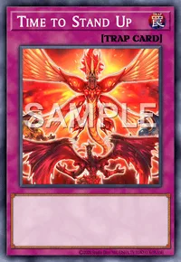 Time to Stand Up, Yu-Gi-Oh! card, TRAP