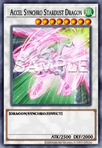 Accel Synchro Stardust Dragon, Yu-Gi-Oh! card, WIND