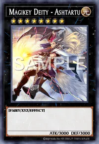 Magikey Deity - Ashtartu, Yu-Gi-Oh! card, LIGHT