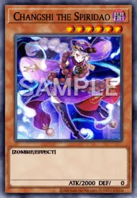 Changshi the Spiridao, Yu-Gi-Oh! card, DARK