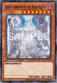 Lovely Labrynth of the Silver Castle, Yu-Gi-Oh! card, DARK