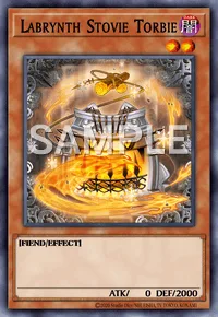 Labrynth Stovie Torbie, Yu-Gi-Oh! card, DARK