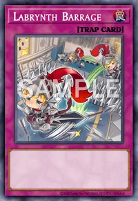 Labrynth Barrage, Yu-Gi-Oh! card, TRAP