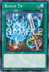 Runick Tip, Yu-Gi-Oh! card, SPELL