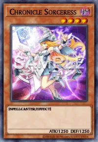 Chronicle Sorceress, Yu-Gi-Oh! card, DARK