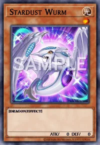 Stardust Wurm, Yu-Gi-Oh! card, LIGHT