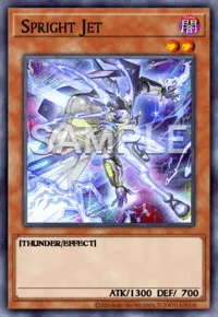 Spright Jet, Yu-Gi-Oh! card, DARK