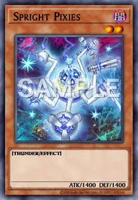 Spright Pixies, Yu-Gi-Oh! card, DARK