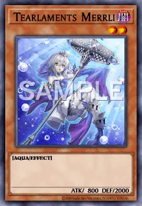 Tearlaments Merrli, Yu-Gi-Oh! card, DARK