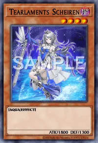 Tearlaments Scheiren, Yu-Gi-Oh! card, DARK
