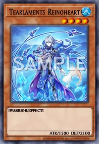 Tearlaments Reinoheart, Yu-Gi-Oh! card, WATER
