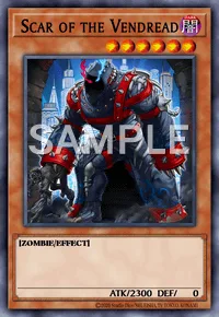 Scar of the Vendread, Yu-Gi-Oh! card, DARK