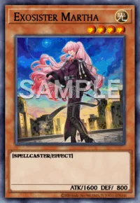 Exosister Martha, Yu-Gi-Oh! card, LIGHT