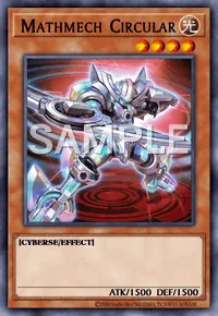 Mathmech Circular, Yu-Gi-Oh! card, LIGHT