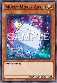 Mokey Mokey Adrift, Yu-Gi-Oh! card, LIGHT