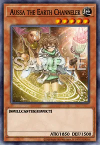 Aussa the Earth Channeler, Yu-Gi-Oh! card, EARTH
