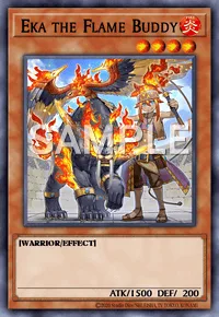 Eka the Flame Buddy, Yu-Gi-Oh! card, FIRE