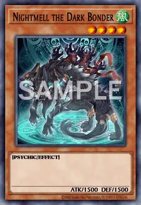 Nightmell the Dark Bonder, Yu-Gi-Oh! card, WIND