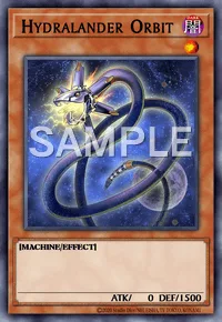 Hydralander Orbit, Yu-Gi-Oh! card, DARK