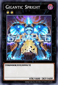 Gigantic Spright, Yu-Gi-Oh! card, DARK