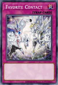 Favorite Contact, Yu-Gi-Oh! card, TRAP