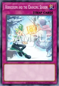Vernusylph and the Changing Season, Yu-Gi-Oh! card, TRAP