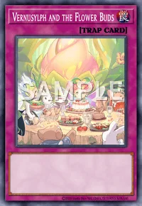 Vernusylph and the Flower Buds, Yu-Gi-Oh! card, TRAP