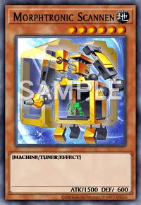 Morphtronic Scannen, Yu-Gi-Oh! card, EARTH