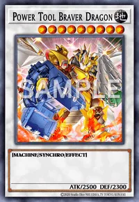 Power Tool Braver Dragon, Yu-Gi-Oh! card, EARTH