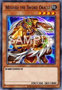 Mudora the Sword Oracle, Yu-Gi-Oh! card, EARTH