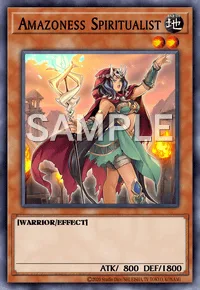 Amazoness Spiritualist, Yu-Gi-Oh! card, EARTH