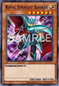 Royal Straight Slasher, Yu-Gi-Oh! card, LIGHT