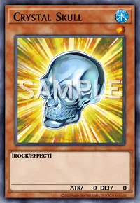 Crystal Skull, Yu-Gi-Oh! card, WATER