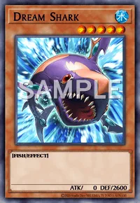 Dream Shark, Yu-Gi-Oh! card, WATER