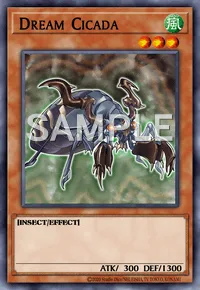 Dream Cicada, Yu-Gi-Oh! card, WIND