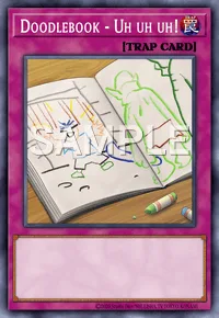 Doodlebook - Uh uh uh!, Yu-Gi-Oh! card, TRAP