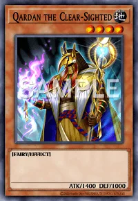 Qardan the Clear-Sighted, Yu-Gi-Oh! card, EARTH