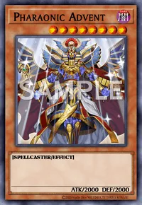 Pharaonic Advent, Yu-Gi-Oh! card, DARK