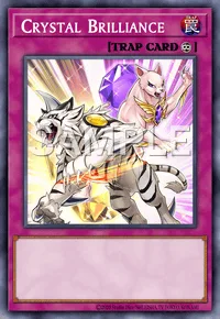 Crystal Brilliance, Yu-Gi-Oh! card, TRAP