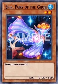 Shif, Fairy of the Ghoti, Yu-Gi-Oh! card, WATER