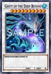 Ghoti of the Deep Beyond, Yu-Gi-Oh! card, WATER