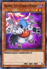 Blackwing - Vata the Emblem of Wandering, Yu-Gi-Oh! card, DARK