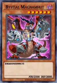 Bystial Magnamhut, Yu-Gi-Oh! card, DARK