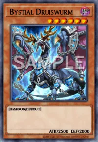 Bystial Druiswurm, Yu-Gi-Oh! card, DARK