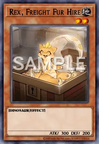 Rex, Freight Fur Hire, Yu-Gi-Oh! card, EARTH